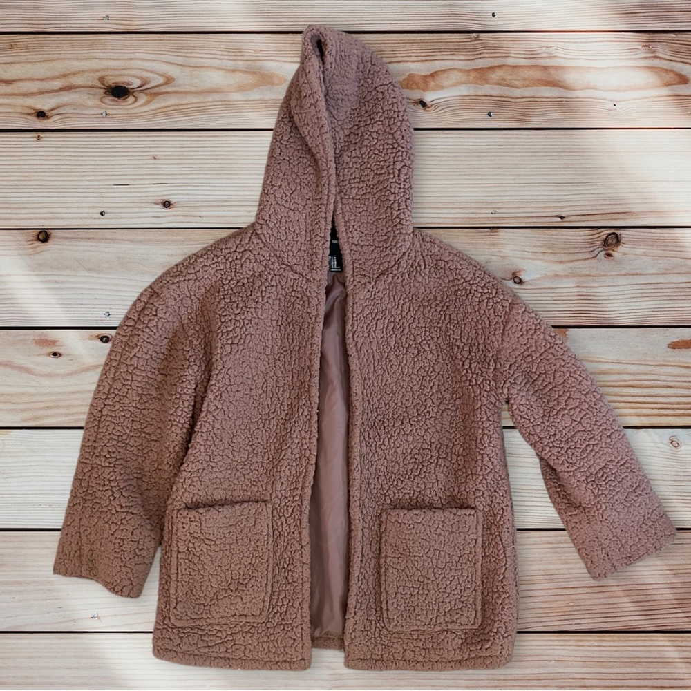 FOREVER 21 SUPER WARM & CUZY TEDDY JACKET! - Picture 2 of 5